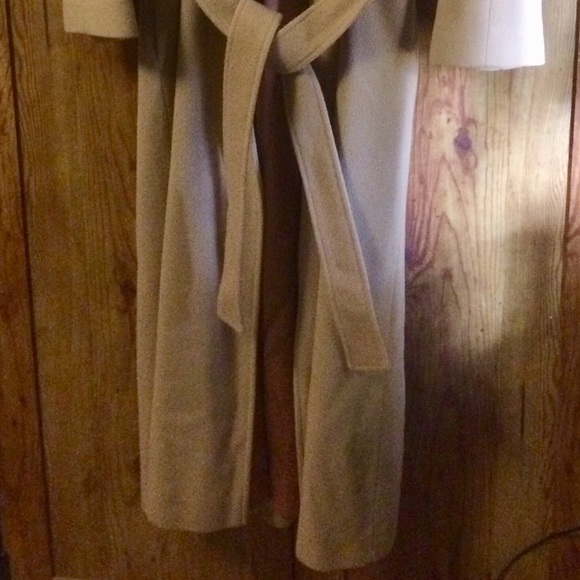 SOLD- 100% Cashmere Daniel Niveau Coat Camel S - Picture 6 of 7